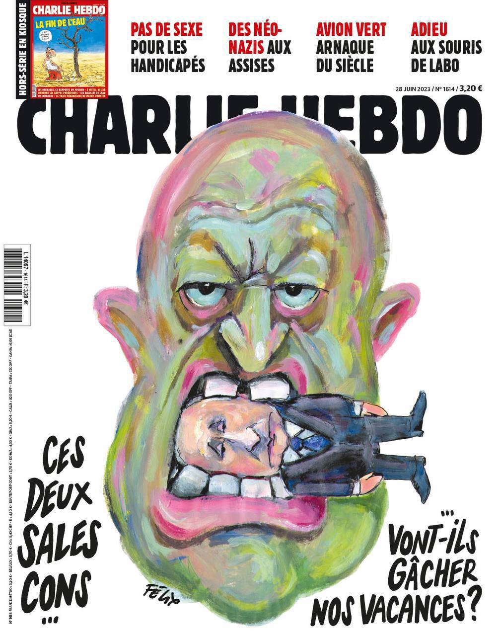 Обложка Charlie Hebdo